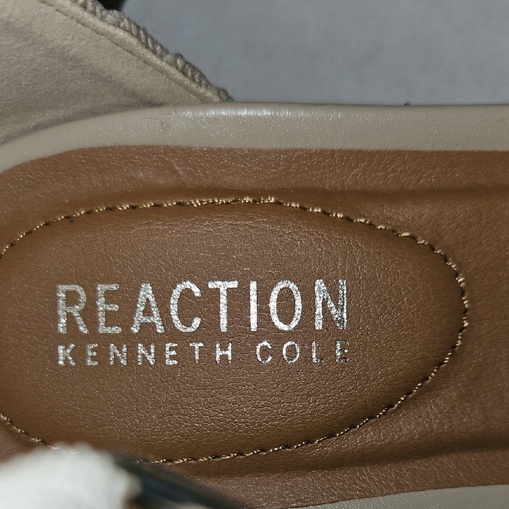 Kenneth Cole Reaction Glittering Beige Heels - Picture 4 of 5